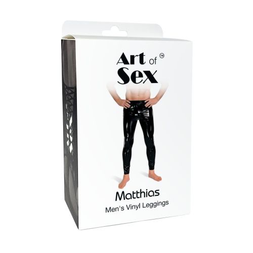 Лаковані чоловічі легінси Art of Sex - Matthias, L - купити в Україні | Секс шоп SEX-SHOP.ua