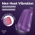 Мастурбатор имитатор минета с вибрацией Satisfyer Men Heat Vibration Battery Series