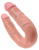 Pipedream Cock U-shape Double Trouble M - двойной фаллоимитатор, 34х3,3 см (телесный)