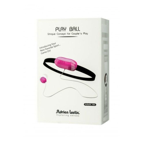 Adrien Lastic Playball - виброяйцо с пультом дистанционного управления, 3.9х3.5 см (розовое)