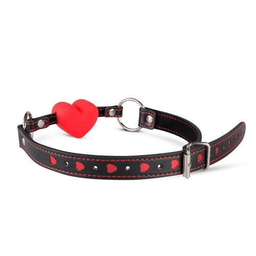Whipped - Heart Ball Gag - Силиконовый кляп в виде сердца (красный)
