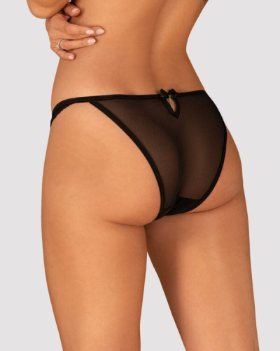 Obsessive Ivannes panties - Трусики, 2XL/3XL (чёрные)
