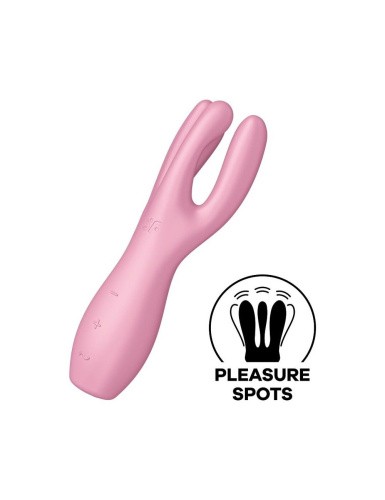 Satisfyer Threesome 3 - Вибратор для клитора (розовый)