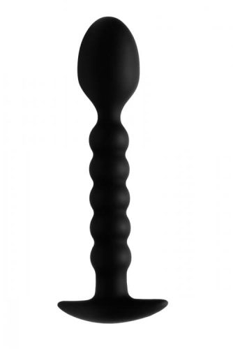 Prostatic Play Sojourn Slim Ribbed - массажер простаты, 10,7х2,5 см