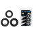 Baile Titan Cock Ring Set Blue - Эрекционные кольца, 3 шт Baile Titan Cock Ring Set Blue - Эрекционные кольца, 3 шт