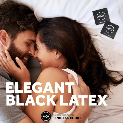 Презерватив EXS Black Latex Condom, 1 шт