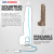 Кончающий фаллоимитатор Doc Johnson The Realistic Cock ULTRASKYN Squirting 9,5 Inch, 21,6 см