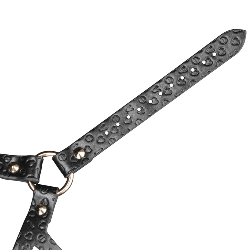 БДСМ маска кролика LoveToy Rebellion Reign Dark Bunny Mask