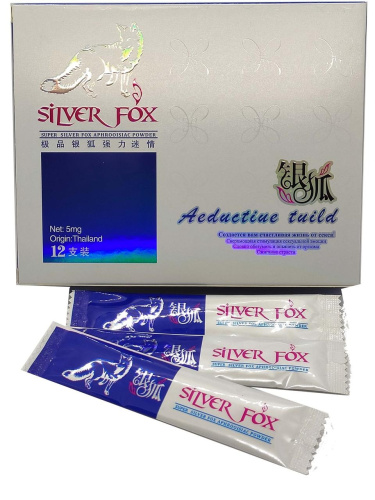 Женские стимулирующие капли Silver Fox, 1 шт