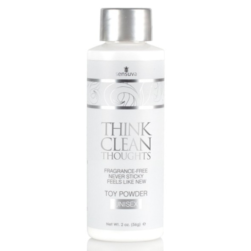 Sensuva Think Clean Thoughts Toy Powder - Пудра для ухода за игрушками, 56 грамм