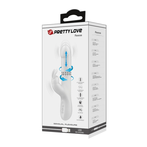 Вибратор - Pretty Love Reese Vibrator White