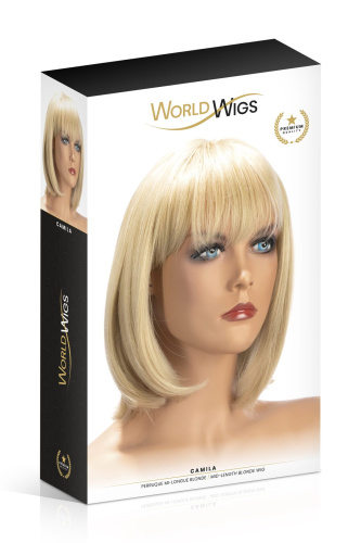World Wigs Camila Mid Length Blonde - Парик (блонд)