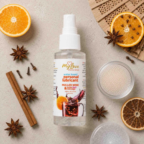 2в1 лубрикант та масажний гель - MyLove Aroma Series Intim&Massage Mulled Wine, 50 мл - купити в Україні | Секс шоп SEX-SHOP.ua