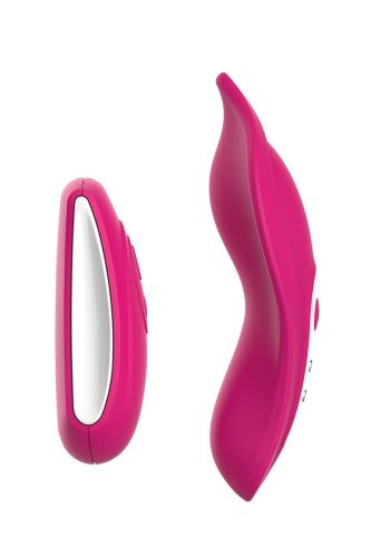 Вибратор в трусики Liebe Panty Vibe Recargable Cerise, трусики S-M в комплекте
