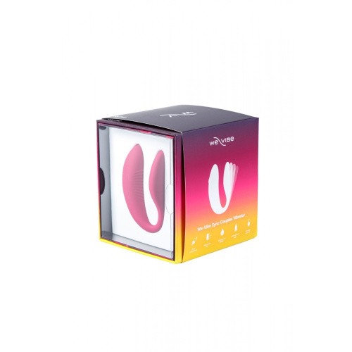 We-Vibe Sync couples - Вибратор для пар анатомический, 7,5х3,14 см