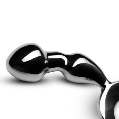 Синнер Gear Unbendable - Drang Fun Metal Anal Plug анальний стимулятор, 13х8 см - купити в Києві, Україні