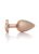 Металлическая анальная пробка B-Series Jewellery Pearl Gold Plug - размер L Металлическая анальная пробка B-Series Jewellery Pearl Gold Plug - размер L
