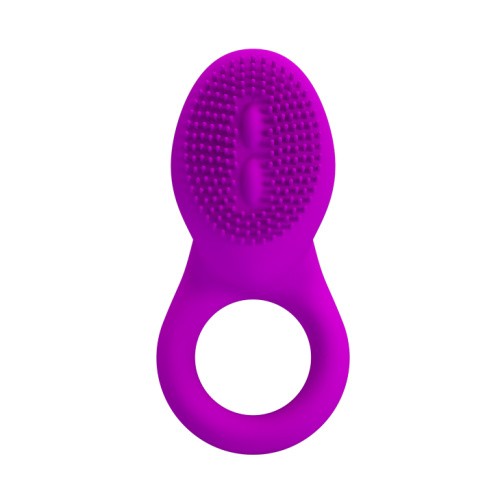 Pretty Love Cobra Penis Ring Vibrating Purple - Віброкільце, 7,6 см (фіолетовий) - купити в Києві, Україні