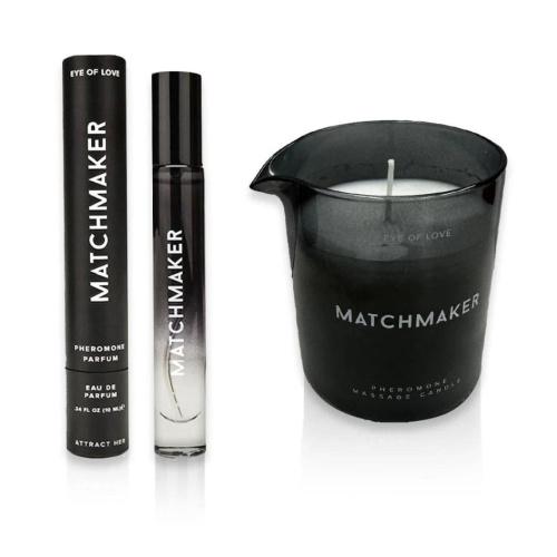 Массажная свеча с феромонами Eye Of Love Matchmaker Black Diamond