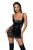 Платье с кружевными вставками Noir Handmade F229 Powerwetlook dress, M Платье с кружевными вставками Noir Handmade F229 Powerwetlook dress, M