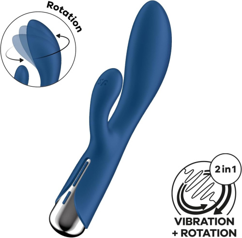 Вибратор-кролик Satisfyer Spinning Rabbit 1
