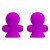 LyBaile Pretty Love Nipple Sucker Purple - Яскраві помпи для сосків з вібрацією, 7.2х4.5 см (фіолетовий) - купити в Києві, Україні LyBaile Pretty Love Nipple Sucker Purple - Яскраві помпи для сосків з вібрацією, 7.2х4.5 см (фіолетовий) - купити в Києві, Україні