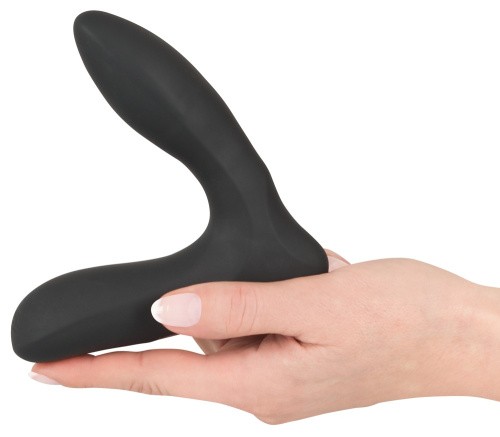 XouXou Inflatable Vibrating Prostate Plug - надувной массажер простаты с вибрацией, 13.5х3.2 см