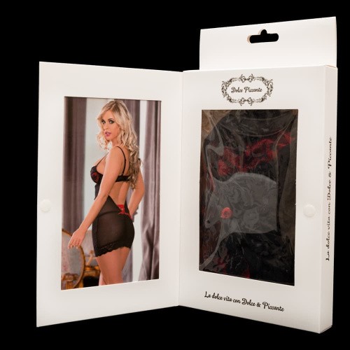 Страстная cорочка с кружевом - Dolce Piccante (One Size)
