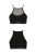 Passion PS006 top спортивный топ с прозрачной вставкой, S (чёрный) Passion PS006 top спортивный топ с прозрачной вставкой, S (чёрный)