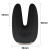 LoveToy O-Sensual Rapture Twin Black - Элегантный вибратор, 9х6 см LoveToy O-Sensual Rapture Twin Black - Элегантный вибратор, 9х6 см