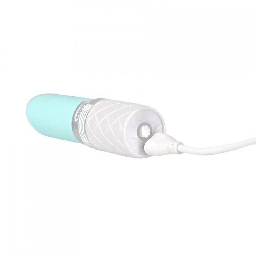 Pillow Talk - Lusty Luxurious Flickering Massager - Вібратор у вигляді губної помади (блакитний) - купити в Києві, Україні