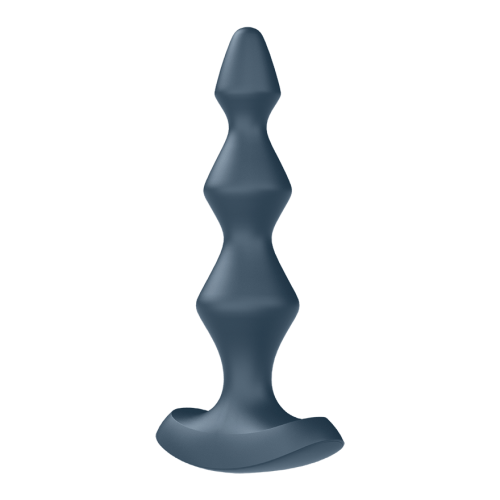 Satisfyer Lolli Plug 1 - Анальная пробка, 14х3,2 см, (серая)