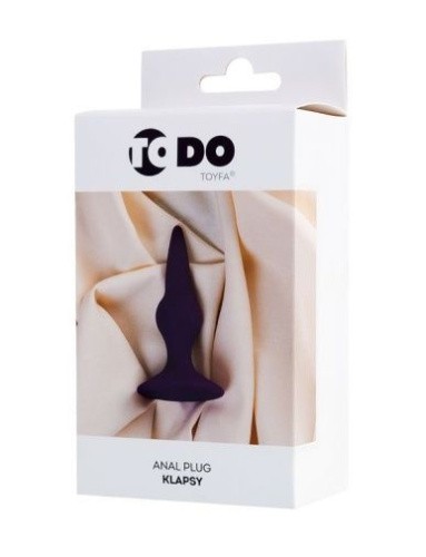 ToDo by Toyfa Klapsy - Анальная пробка, 8х3 см (фиолетовый)