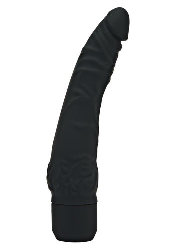 Get Real  Classic Slim Силіконовий вібратор, 21x4 см, (чорний) - купити в Києві, Україні