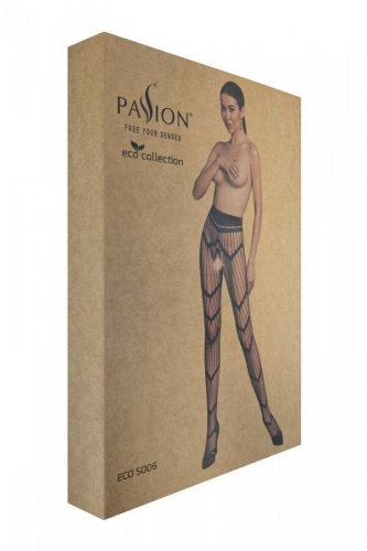 Эротические колготки-бодистокинг Passion ECO S006, One Size