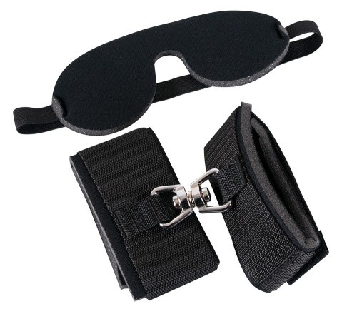 Orion - Bad Kitty Bondage Kit - Наручники та маска - купити в Києві, Україні