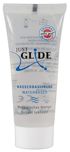 Лубрикант на водной основе Just Glide Waterbased, 20 мл