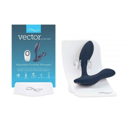 Vector by We-Vibe - умный массажер простаты с дистанционным управлением, 8,5х2,9 см
