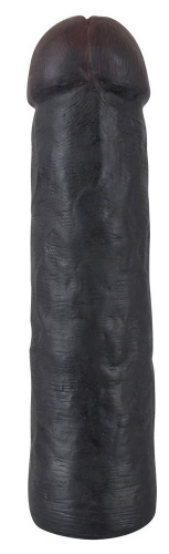 Orion Big Black Penis Sleeve - Насадка на пенис, +2 см (черный)
