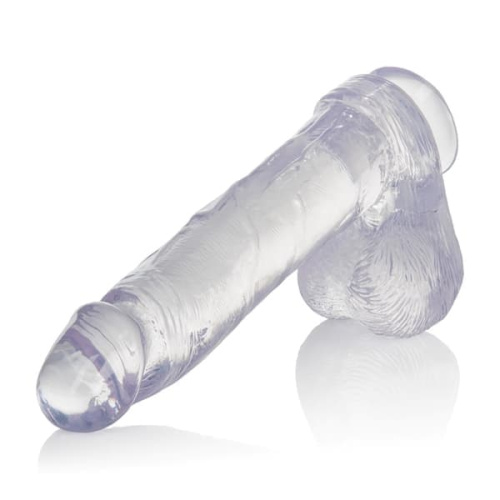 Фаллоимитатор Dongs with Suction Cup, 20Х4,6 см (прозрачный)