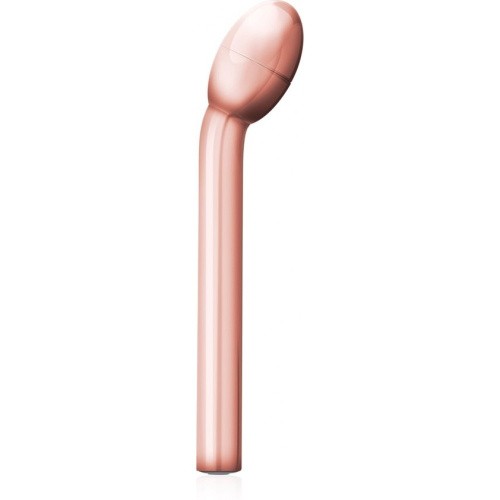 Rosy Gold - Nouveau G-spot Vibrator - Вибратор для точки G, 22х3.5 см., (золотистый)