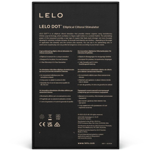 Lelo Dot - Вибратор точечный (мятный)