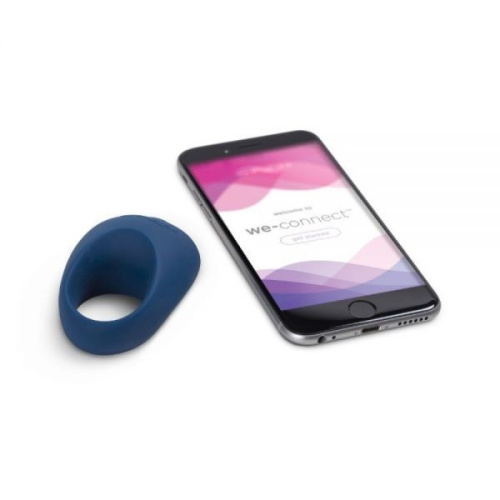 We-Vibe Pivot + Лубрикант 50 мл - віброкільце з керуванням зі смартфона, 7х3 см (синій) - купити в Києві, Україні