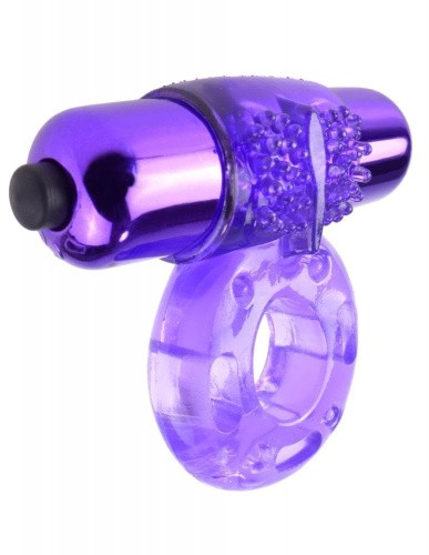 Pipedream Vibrating Super Ring - виброкольцо, 5х1.5 см (фиолетовый)
