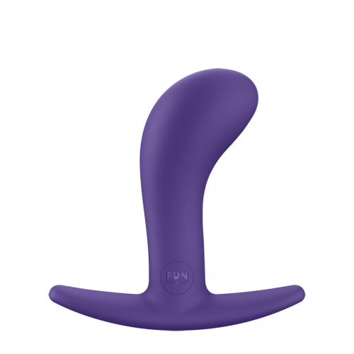 Fun Factory Bootie Medium - анальная пробка унисекс, 9.3х3.5 см (фиолетовый)