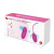 Pretty Love Cornelius Heating Vibrator Purple - Виброяйцо, 21,2 см (фиолетовый)