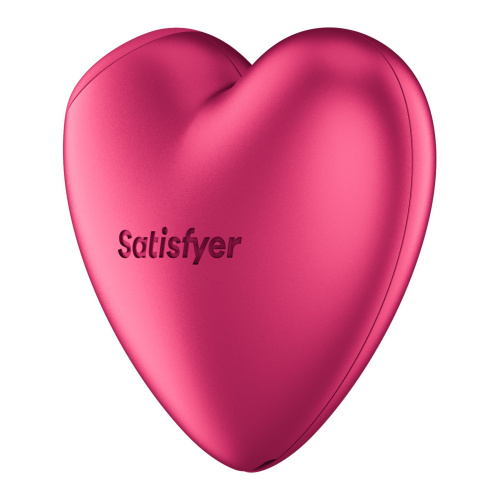 Вакуумный стимулятор-сердце с вибрацией Satisfyer Cutie Heart Battery Series