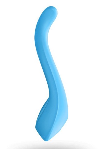 Satisfyer Endless Love (ex. Partner Multifun 1) - Многофункциональный вибратор для пар, 13х6,5х3,5 см (голубой)