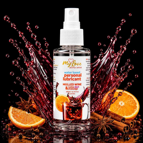 2в1 лубрикант та масажний гель - MyLove Aroma Series Intim&Massage Mulled Wine, 50 мл - купити в Україні | Секс шоп SEX-SHOP.ua