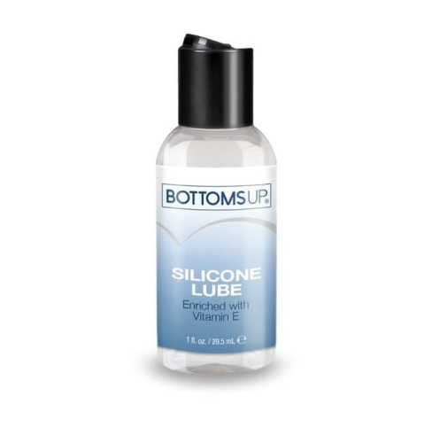 Topco Sales Bottoms Up Silicone Lube Vitamin E - анальный лубрикант на силиконовой основе, 254 ml
